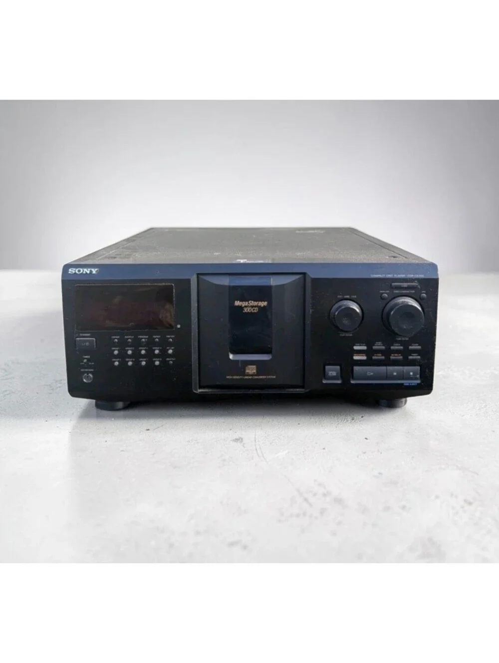 Sony CDP-CX355 MegaStorage 300 CD Changer Player - Tested Working No remote